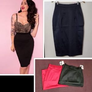 *SOLD* Vixen Black Pencil Skirt